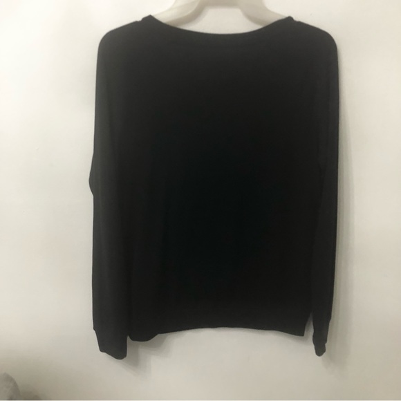 Disney Mickey Mouse Minnie sequins heart Gray Black Pullover juniors size 3/5 - Picture 7 of 16